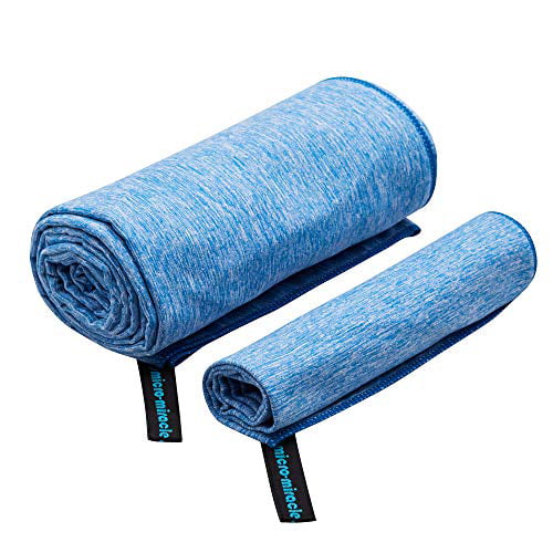 Lightweight and Compact Gym or a Beach Towel Comes With Fast Dry Hand Towel Microfiber Quick Dry Travel Towel XL 30x60 Our Super Absorbent Dry Towel is So Soft for Camping